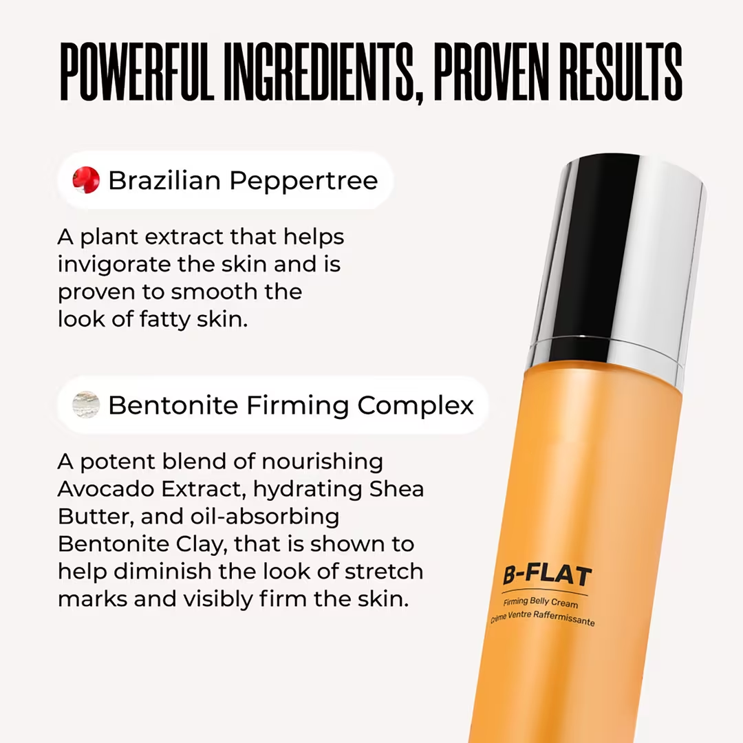 Final 3 Hours: 60% OFF 🔥B-FLAT Belly Firming Cream