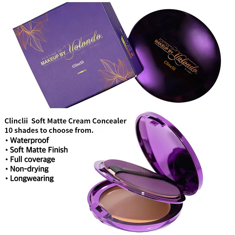 Final 3 Hours: 60%OFF-Soft Matte Cream Concealer with Brush FREE !SKU